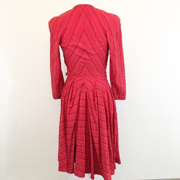 Vivienne Westwood | Anglomania Red Wrap Dress - Picture 3 of 8